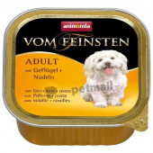  Animonda Vom Feinsten with Poultry and Pasta - 150 гр. деликатесен кучешки пастет с пилешко и паста, за кучета над 1 година